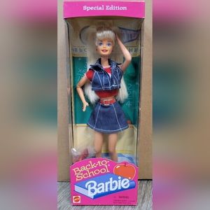 1996 Back To School Barbie Doll #17099 Special Edition